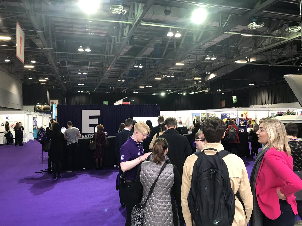 Crowds forming as <a href="/Eventit_show/">EVENTIT</a> kicks off today <a href="/SECGlasgow/">Scottish Event Campus</a> - are you a Scottish #eventprof? Look forward to seeing you here!