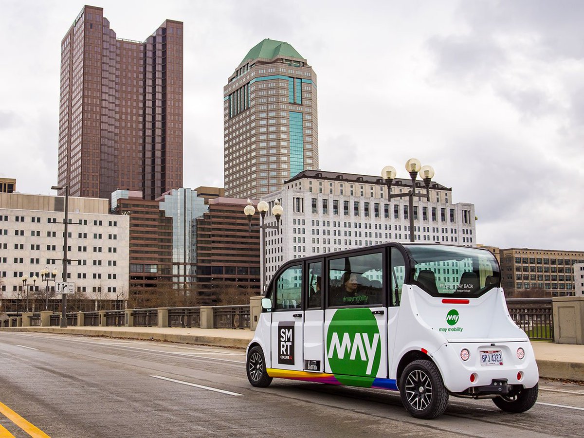MersthM's tweet photo. May Mobility's Self-Driving Shuttles Hit the Streets
https://t.co/fSuBXkXFZO
#smartbus #smartcity #smartmobility #connected #selfdriving #autonomous #ohio https://t.co/mjyvnv8IC8