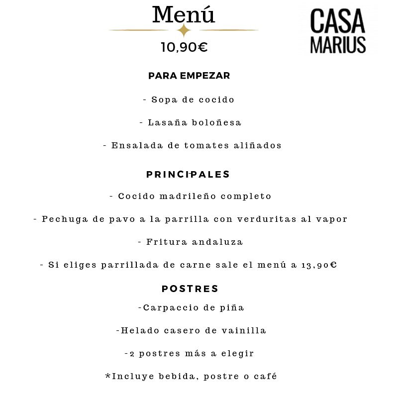 Casamarius's tweet photo. No te pierdas todos los jueves en #casamarius nuestro magnífico cocido madrileño❤ 
#cocidomadrileño #ñami #foodie #love #planesenmadrid #sabor #foodie #planmadrid #menudeldia #tabernasenmadrid #saborsabor https://t.co/CwgUoAXkI4