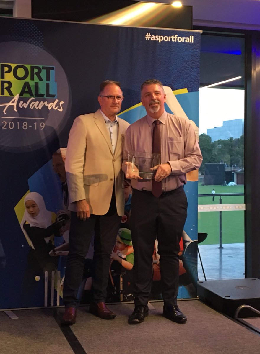 cricketvictoria's tweet photo. Another 🏆 for the @DandenongCC cabinet! This one for Premier Cricket Club of the Year 👏 https://t.co/sYdpjpDJ9E