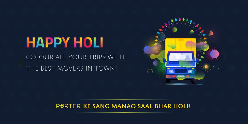 porterit_'s tweet photo. Porter wishes you and your family a very happy and colorful holi! #GoodForGoods #TrucksForEveryNeed https://t.co/YnLQzu9R4V