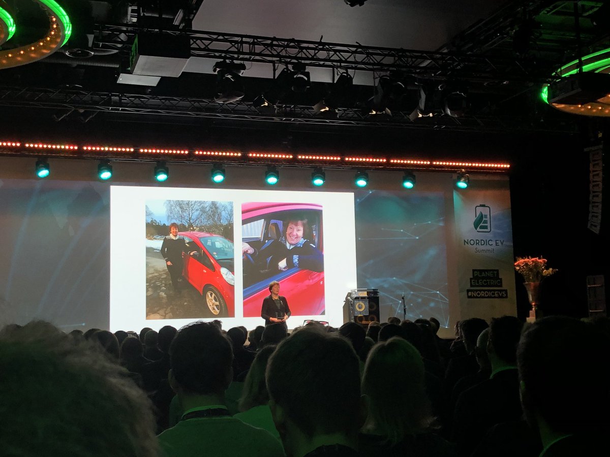 #NordicEVS er i gang med deltakere fra hele verden. Hans kongelig høyhet kronprins Haakon er på plass, og  <a href="/MarianneBorgen/">Marianne Borgen</a> er stolt ordfører for verdens elektriske hovedstad.