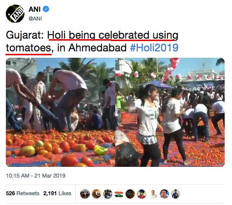 anujupadhyaya's tweet image. You played holi with blood of our Jawans in terrorist  #PulwamaAttack &amp;amp; in returns we cleaned ur some of garbage in #Balakot &amp;amp; take oath to do more in future also we took your MFN status so that you can enjoy tomatoes 350 Rs per kg Mr. @ImranKhanPTI &amp;amp; we play #hoil with #tomato🍅