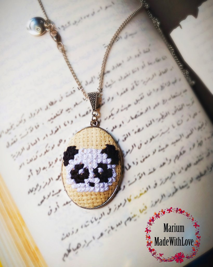 Whatever_MHH's tweet photo. #Marium #MadeWithLove 💙 #handmade 🌷 #handemadewithlove #handemadebyme #handemadeaccessories #panda 🐼 https://t.co/8aRtdupPFo