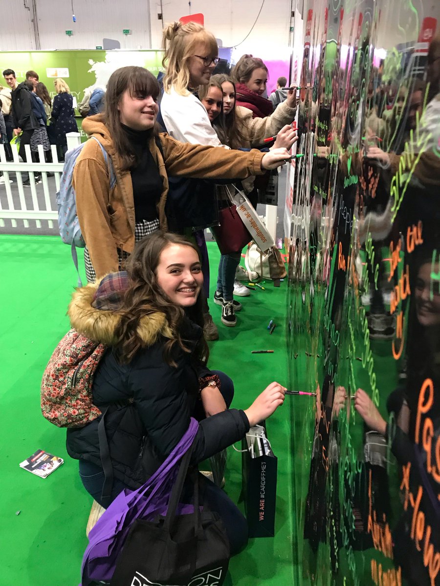 30 of our Y12 students attended the University and Apprenticeship Fair at Exeter Westpoint yesterday to research potential courses looking ahead to post 18. The most unusual freebie of the event was a packet of astronaut food used to promote such course.