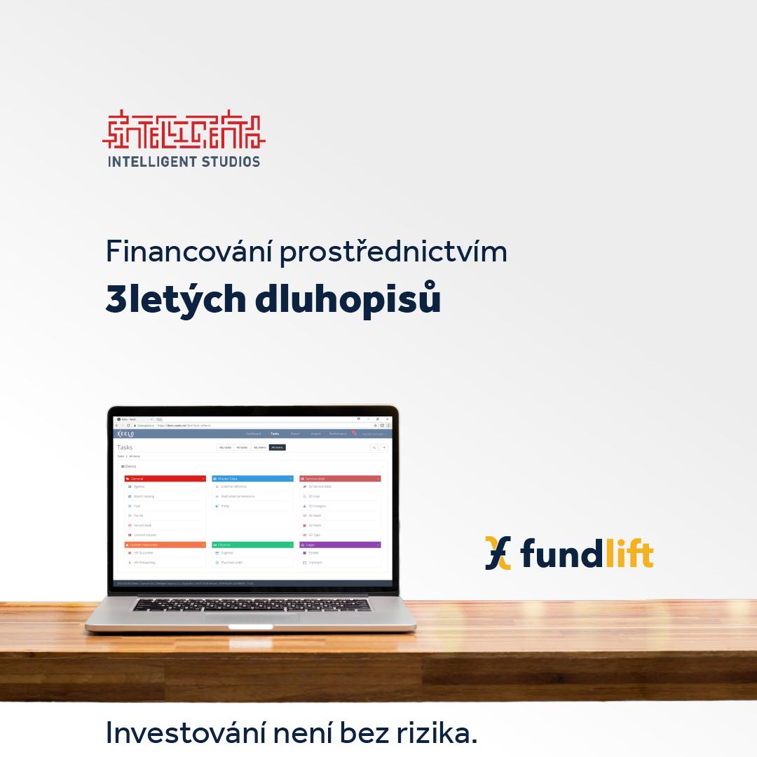 Spouštíme další kampaň! 

Česká IT společnost Intelligent Studios s.r.o. poptává 7 500 000 Kč na další mezinárodní expanzi do UK a USA a pro podporu prodeje produktu Xeelo. Více o projektu najdete na bit.ly/Intelligent_St… 
 
* Investování není bez rizika.
#investice