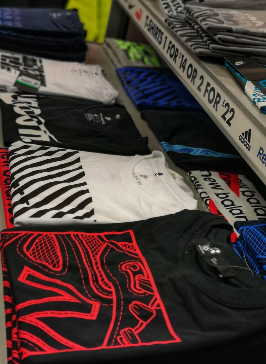 The warmer weather is coming......promise!! Get stocked-up  with your T-shirts from <a href="/SportsDirect/">Mike</a>.com. 2 for £22 on Reebok, Adidas, Nike and Puma.