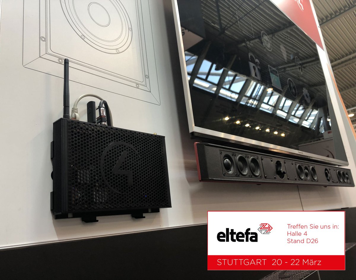 control4germany's tweet photo. Tag 2 auf der #Eltefa in Stuttgart. #Contol4 #Logik #Modul #Server #SteuertdasganzeHaus #IoT #Visualisierung #HDMI #OnScreen #APP #Licht #Rollladen #Jalousie #Raumtemperatur #Videoüberwachung #Intercom #SIP #ZigbeePro #Infrarot #IRLink #RS232 #LAN #POE #VPN #Fernzugriff #KNX https://t.co/GD8GFzIDo8