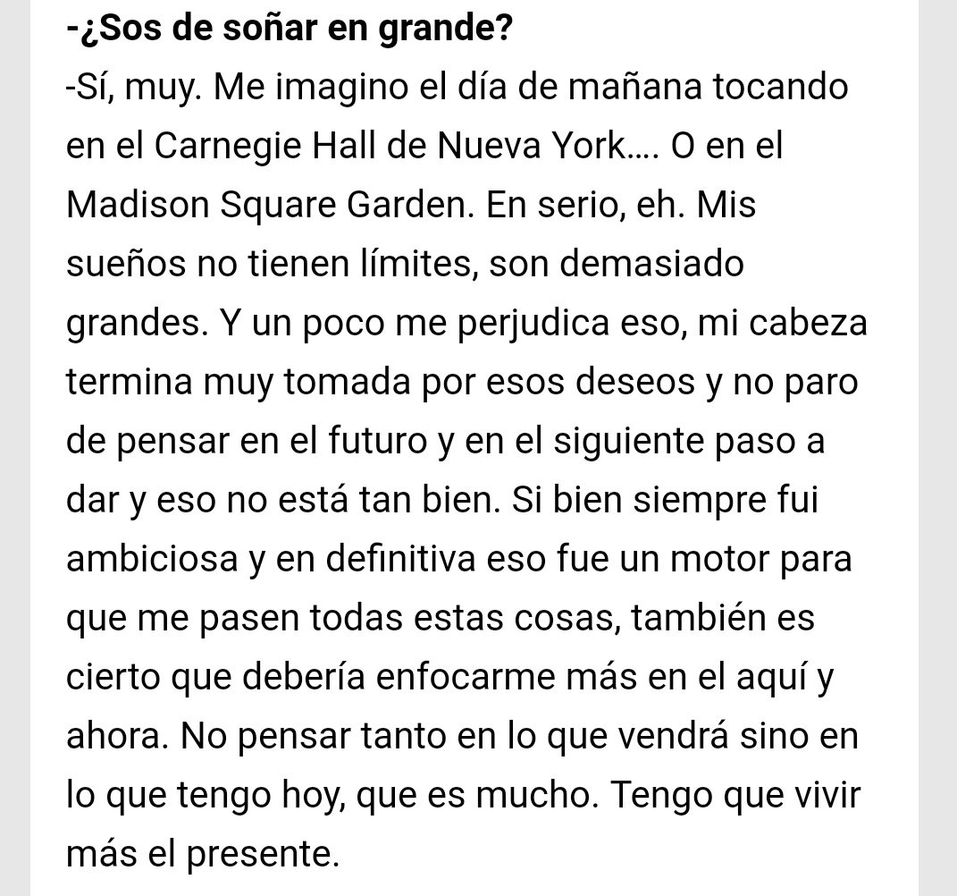 esta parte me dio todo vamos por Madison Square garden parravicini!
