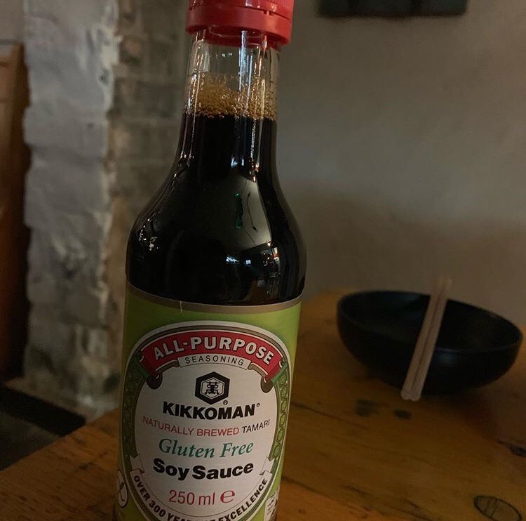 ittolondon's tweet photo. We now have Gluten free soy sauce!! #glutenfree #ittolondon #WeekendVibes #StokeNewington #asainfusion https://t.co/y0UzSHhubt