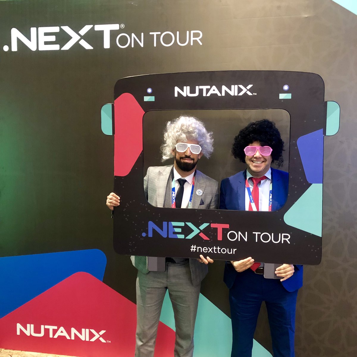 ELHAJIZADIL's tweet photo. With @nutanix Sales champion @youssfl  #nexttour Morocco 🇲🇦 !! https://t.co/tShvLNdjQd