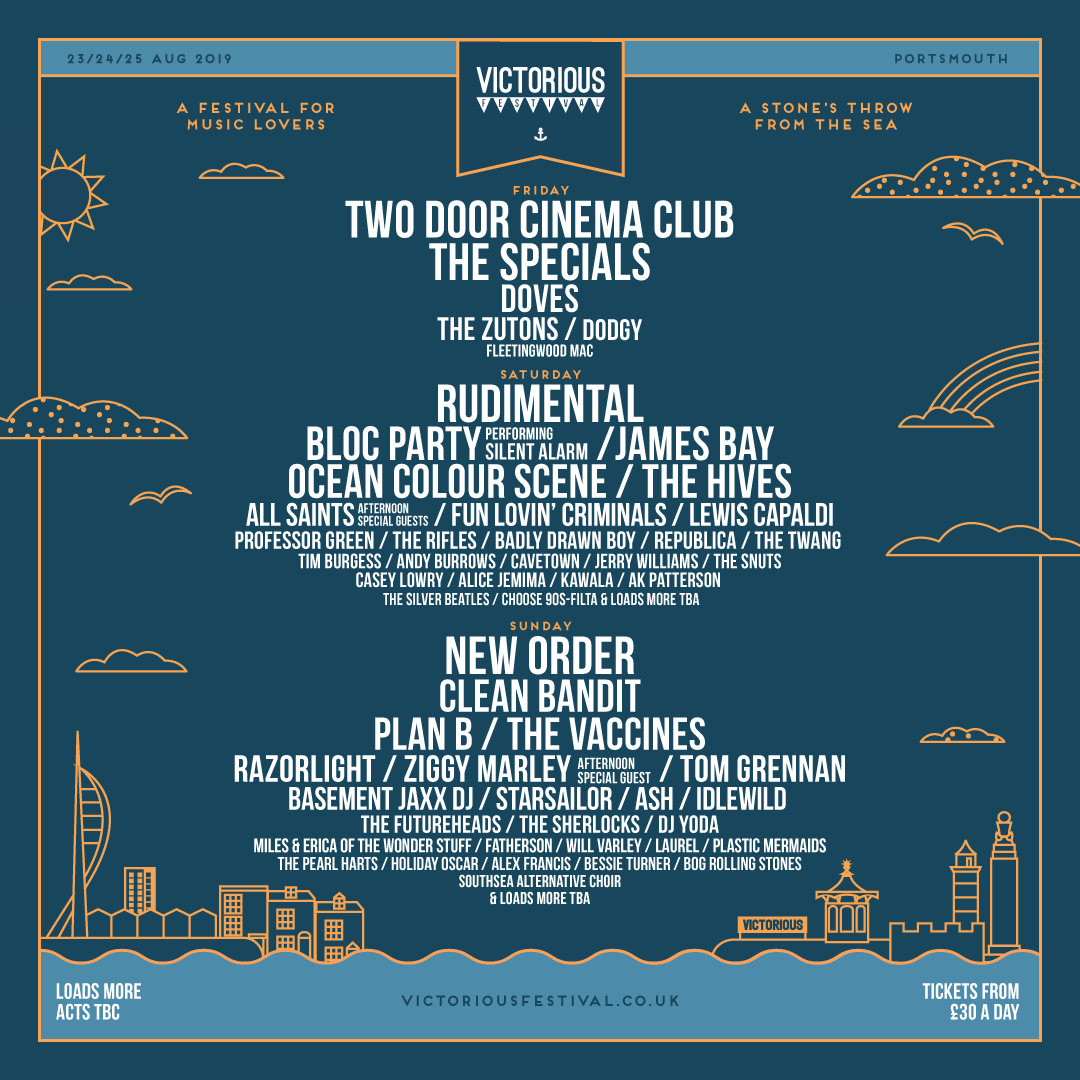 TheFestivalsUK's tweet photo. COMPETITION: We're giving away a pair of @VictoriousFest tickets to celebrate today's line-up announcement! 🎉

Retweet this tweet and follow @TheFestivalsUK to enter! ��

Full line-up news: https://t.co/0Tmzr5iUAK
Stay tuned for more giveaways soon! Closes 22nd April. https://t.co/PCFVeUdZ7A
