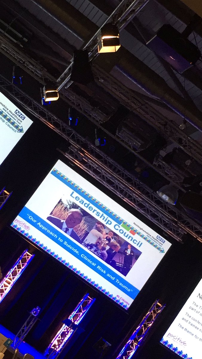 NottsHCLandOD's tweet photo. We are looking forward to today’s #LCNotts and will talk about our  approaches to suicide, clinical risk and trauma @NottsHealthcare https://t.co/Q5kb2fWByV