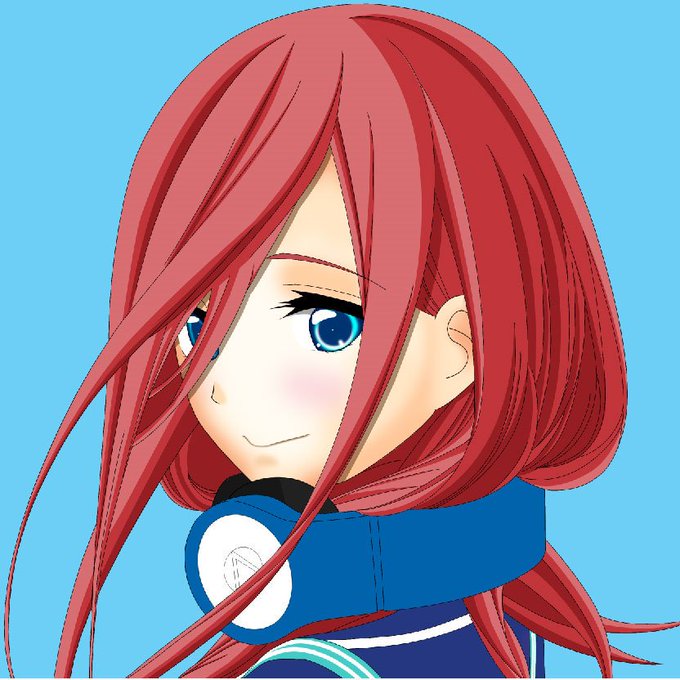 神崎恭介@RPGツクールVX Aceでのゲーム制作を主に活動中。さんがTwitterに投稿した中野三玖(五等分の花嫁)のイラスト。