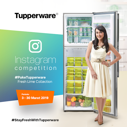 tupperwareID's tweet photo. Senangnya kalau menyimpan bahan makanan awet di dalam kulkas, setuju? Ikutan #StayFreshWithTupperware, foto, upload, menangkan hadiahnya deh!Baca ketentuannya di sini ya https://t.co/to42xgz2zk
#StayFreshWithTupperware #FreshLimeCollection #PakeTupperware #TupperwareFreshSolution https://t.co/L5xgX5braL