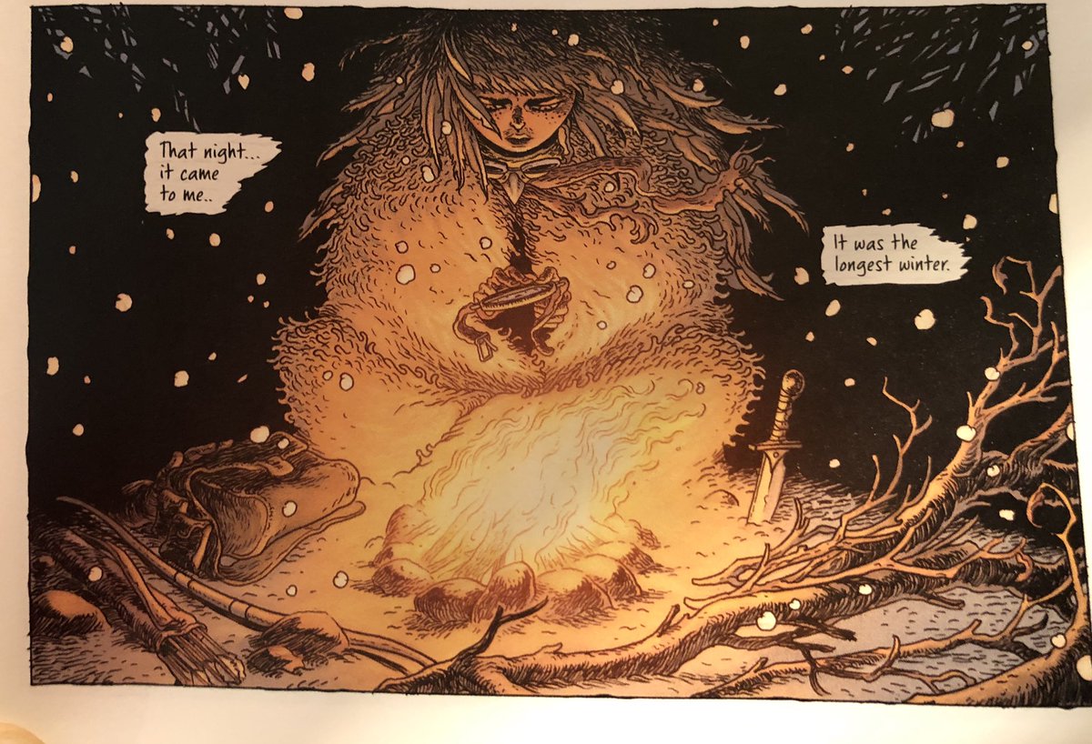 pattonoswalt's tweet photo. Picked up this new comic last Wednesday ‘cuz I liked the cover. Just now read it and IMMEDIATELY re-read it. GET THIS COMIC. It’s...something else. Wow! #DarcyVanPoelgeest #IanBertram @MDHollingsworth @ImageComics https://t.co/clT9L2SRcq