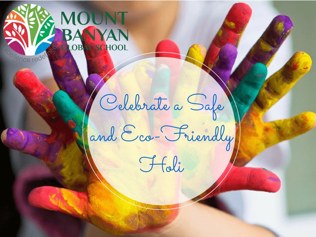 BanyanMount's tweet photo. Mount Banyan Global School Wishing You all a Very Happy Holi.
Celebrate a safe and Eco - Friendly Holi💃

#mbgs #mountbanyanglobalschool #holi #Colours #HappyHoli #HappyHoli2019 #Holi2019 https://t.co/VOTedy0XjB