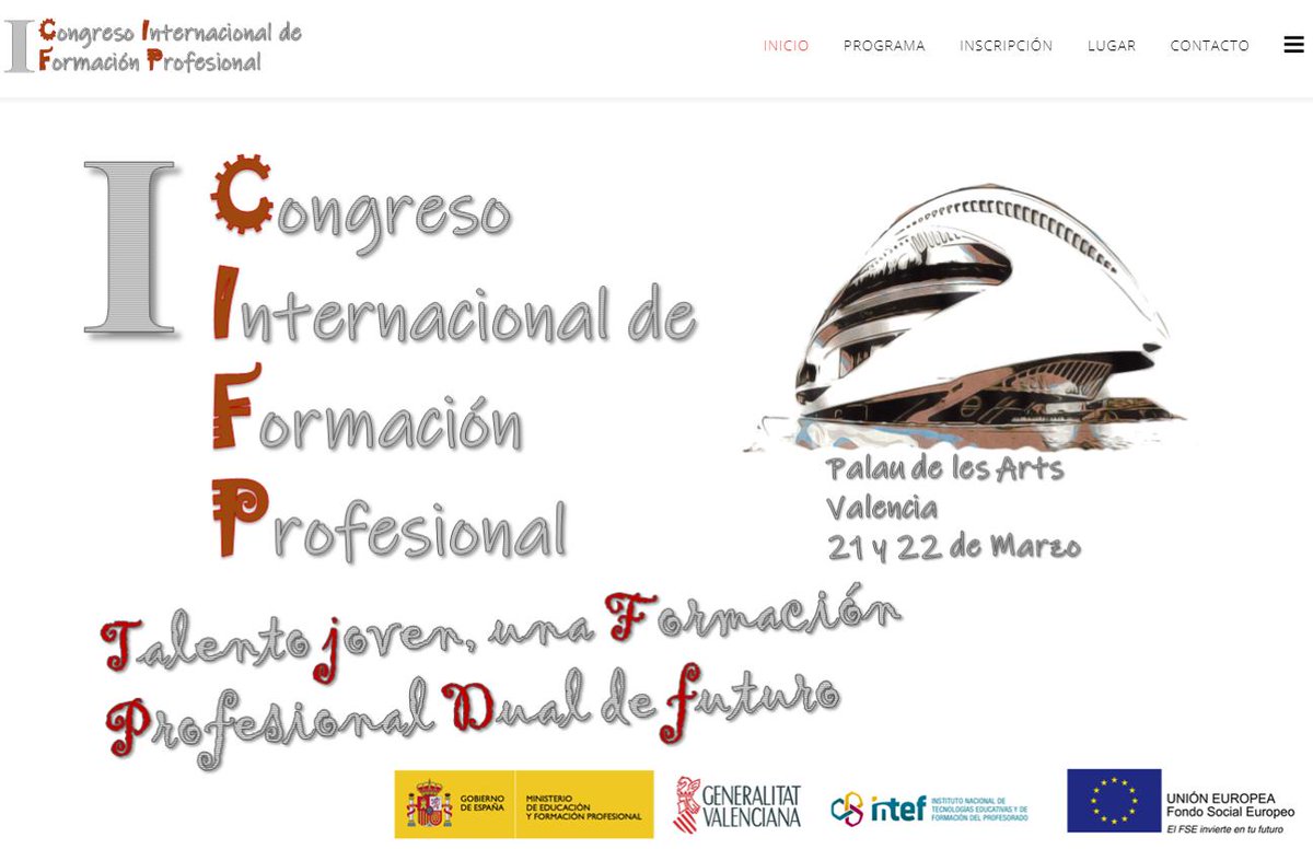 ppenalvera's tweet photo. Super evento para los días 21 (hoy) y 22 de marzo:
I Congreso Internacional de FP
Tengo la gran fortuna de poder estar ahí y aportar mi granito de arena en materia de #emprendimiento en #FP
#Emprende_INTEF 
Hablaremos de #innovar #empatía #emoción #designthinking #retos https://t.co/X8xy0cxBW6