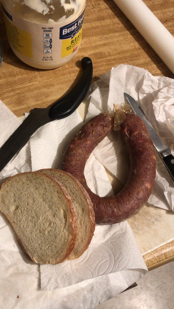 Noelle74020086's tweet image. Sandwich time again. I closed the fridge before grabbing the pickles. Too high to get them now. No pickles for him. #PickleProblems