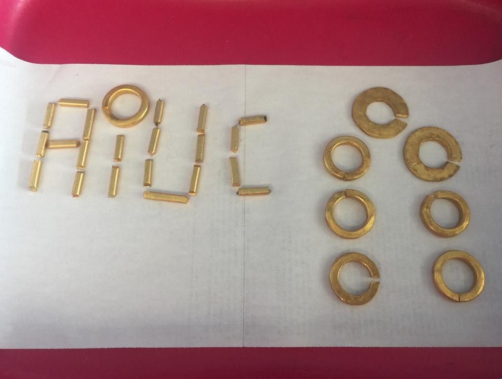 On 20.03.19, 2 pax travelling from bangkok in AI 339 were intercepted on profiling. On examination, it was revealed that gold was concealed in wrist watches and cream bottles. Total of 699g gold worth Rs. 23 lakhs was seized. @cccusbzblr <a href="/cbic_india/">CBIC</a>