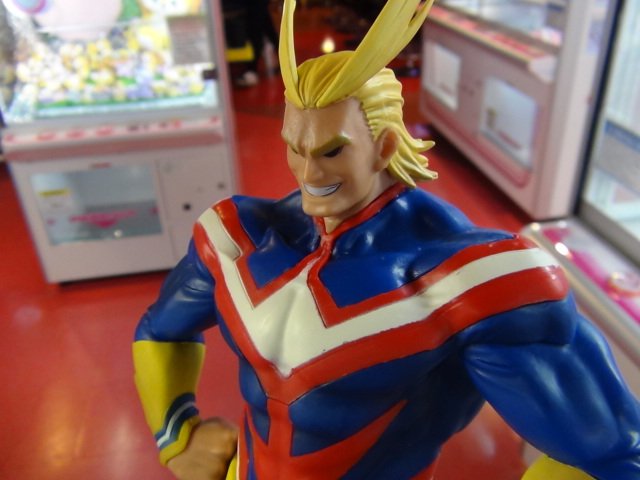 ユーズランド高岡店 僕のヒーローアカデミアよりオールマイトフィギュア入荷しました 第二弾の爆豪勝己と合わせてｇｅｔしよう ヒロアカ 僕のヒーローアカデミア オールマイト プライズ バンプレスト ユーズランド高岡 T Co