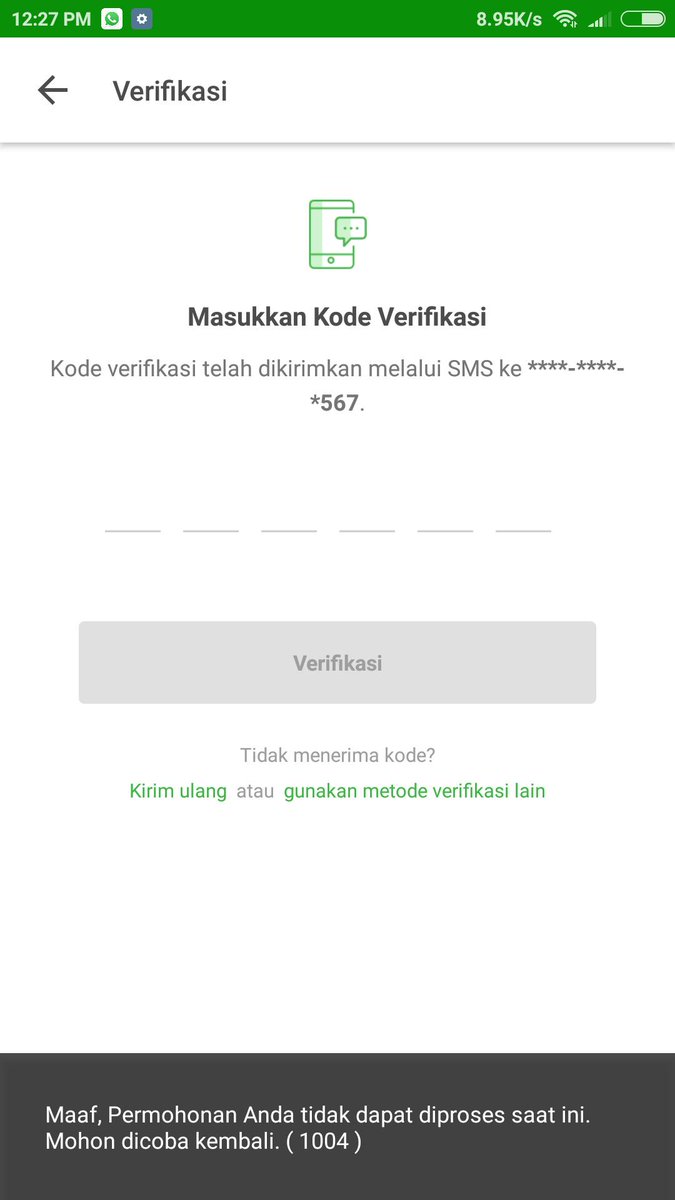 nonanuri's tweet photo. @TokopediaCare min knp sy gak bisa verify akun yaa... tdk dpt diproses trs https://t.co/Ra5OL7QKhp