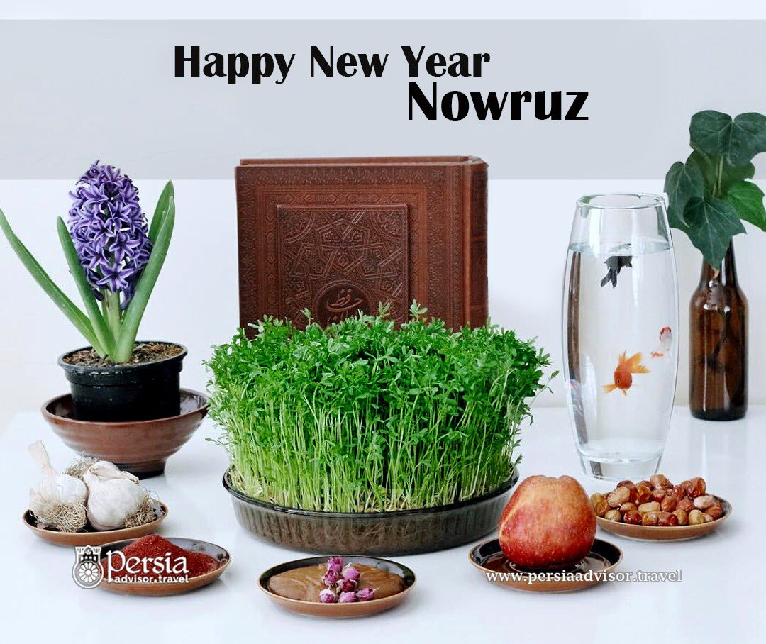 PersiaAdv's tweet photo. #Nowruz
Nowruz is the first day of the Solar Hijri calendar year coinciding with the first day of #Farvardin Month (#March 21) of the Iranian calendar also known as the Persian #NewYear and one of the oldest ceremonies remained from Iran ancient time.
https://t.co/2d5eYskPYX https://t.co/dmM9kVMMpf