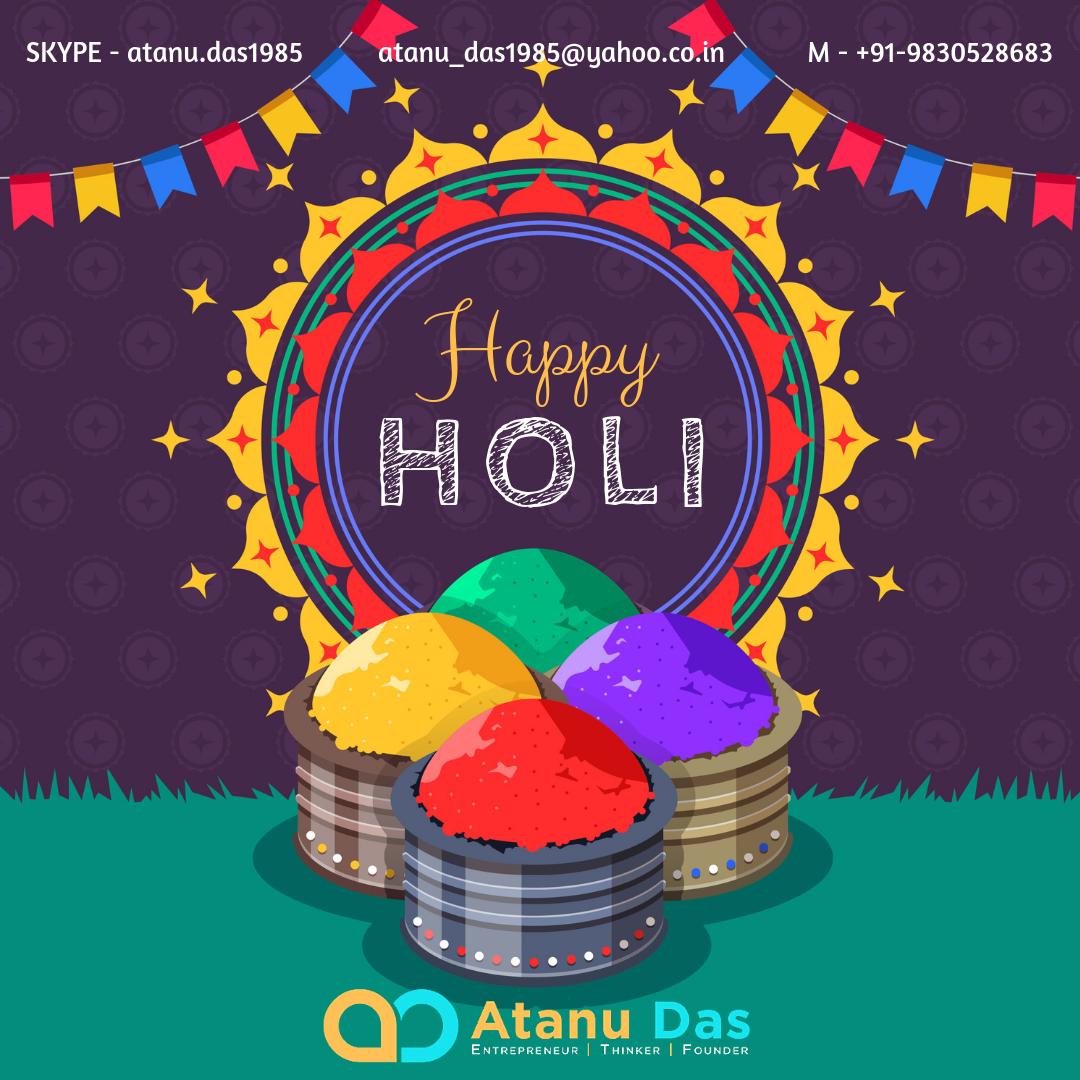 seoexpertatanu's tweet photo. 🎭 Hope the canvas of your life gets painted with the most beautiful colors. #HappyHoli! 🎭

#CreativeFilament #AtanuDas #Wishing #Greetings #HoliGreetings #Business #Kolkata #India #PostOfTheDay #Color #Festival #Holi #FestivalOfColors #Peace #SafeHoli https://t.co/vHHmubEodT