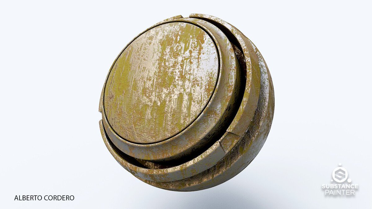 AlbertoCGArt's tweet image. NEW! #SmartMaterial for #SubstancePainter
#gameassets #substance