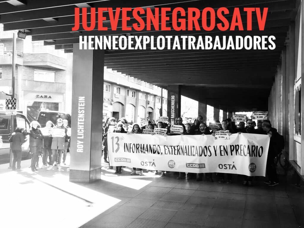 Otro #JuevesNegrosATV  mas siguen los abusos de  <a href="/henneomedia/">henneo</a> en #ChipAudiovisual consentidos por <a href="/GobAragon/">Gobierno de Aragón</a> Ir a mediacion al SAMA a hacer una “mascarada” no es buena fe negocial ni voluntad de solucionar problemas.
