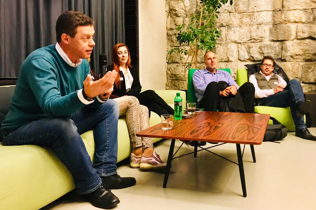 impacthubzurich's tweet photo. Full house at yesterday's event "Startup Funding in Zurich: How to Raise Money for Your Idea", with @entrprnrialist (Head of Venturing, #RicoLab), @nicolasburer (Managing Director, @dgt_switzerland), & @MatejaKra (Serial Entrepreneur / Project Lead, @ETH / Swiss Smart Farming). https://t.co/1jrNBomf7z