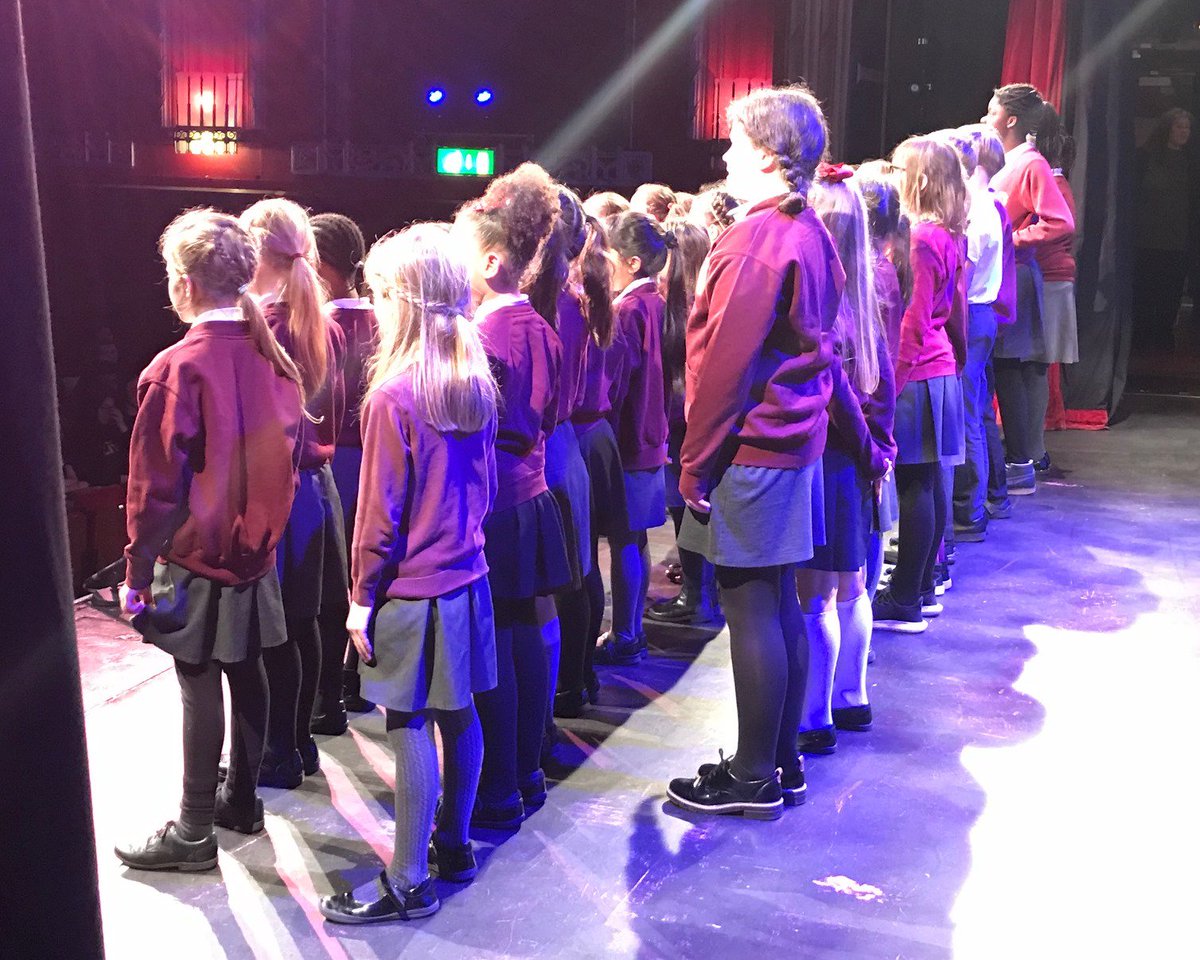 dalmainschool's tweet image. Our fantastic school #choir getting ready to perform at #Lewisham Live Voices last night @BroadwayCatford, a celebration of the joy of singing. @LewishamLIVE #LL2019