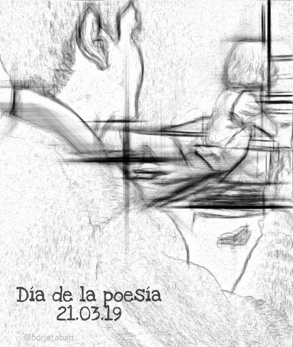 borja_abati's tweet photo. Yo estaba sentado en el aula magna, escribiendo me sentía como un astronauta. Aunque no era mi año mi profe de Lengua me había seleccionado para este concurso. Ella se acercó, mirándome cogió mi boli y se fue, llevándose toda mi poesía.
#DiadelaPoesia #poetryday @historiasmini https://t.co/X7dGbBNN4G
