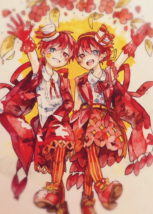 #花言葉で彩る春の花束企画
サンタンカ【神様の贈り物】 