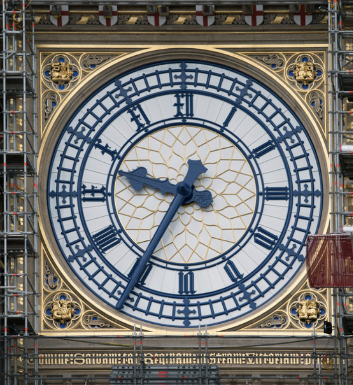 UKParliament's tweet photo. If you’re visiting us or passing by you might notice something different about Big Ben and the Elizabeth Tower.
The North Dial has had a makeover and we can now reveal the original design of Charles Barry and A.W. Pugin. What do you think?
#BigBen https://t.co/8rtj7460X1
