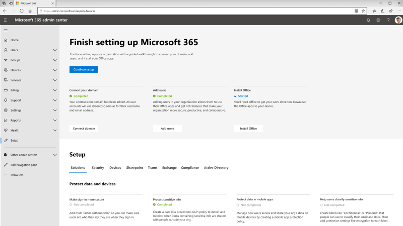 The new Microsoft 365 admin center available today:   Today, we’re pleased to announce that the new Microsoft 365 admin center will become the default experience for all Microsoft 365 and Office 365 admins.  Each month, more… bit.ly/2Hx5Erx #MSIntune #SCCM #Microsoft