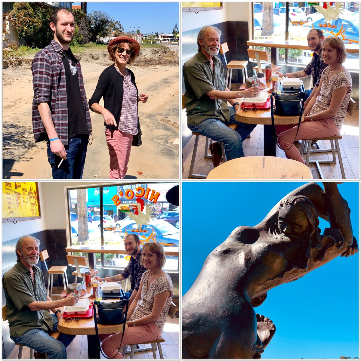 brucepics's tweet photo. March 14, 2019: Day in OB with sister Julie and nephew Hayden. https://t.co/Ym12rR9IFD