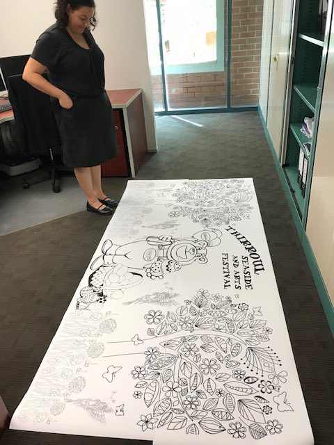 Who’s keen for all of the art at Thirroul Seaside Festival 2019?! We know we are! 🎨 #art