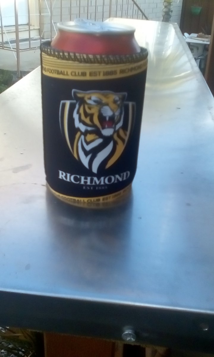 ShelldoHanson's tweet photo. just warming up , practicing the club song for sing along after the game #gotiges #AFLBluesTigers #eatthemalive #RichmondTwitterArmy #roarpower https://t.co/AOILDOWu9S