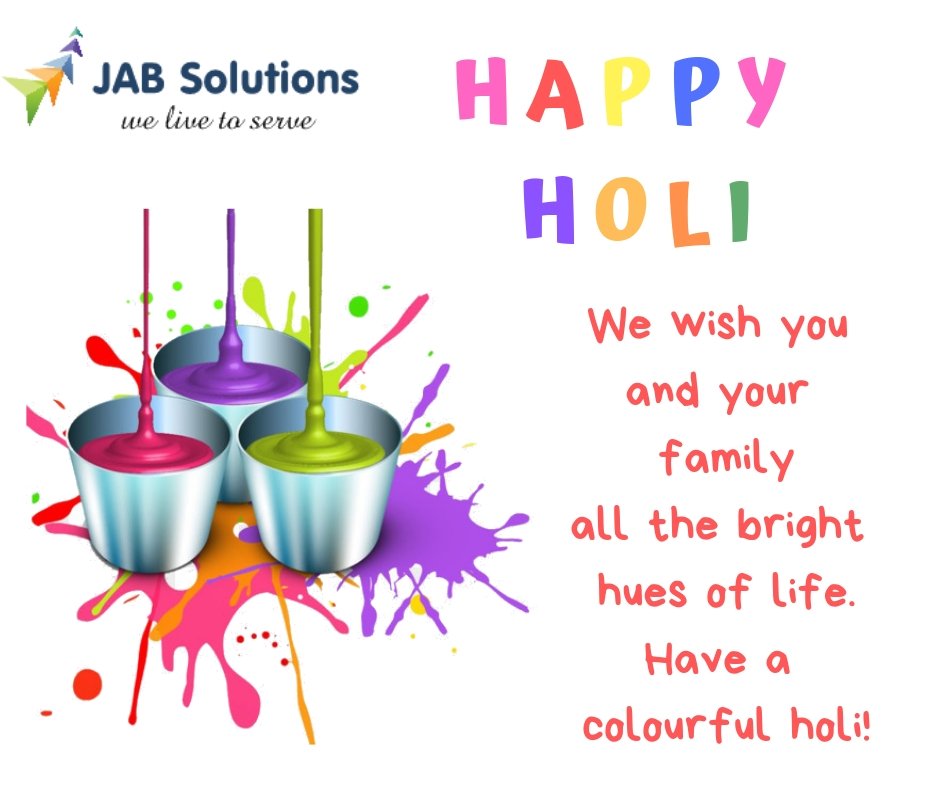 #HappyHoli #HoliHai #Holi2019 Happy Holi... May the Festival of Colors bring Peace and Prosperity
