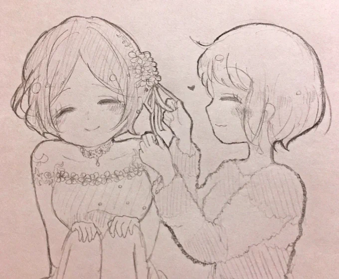 みんなが「珍しいねどうしたの?」って言うこの衣装
フレちゃんなら「カナデちゃんは今日もラブリーだね～!」って言ってくれるんだろうな 