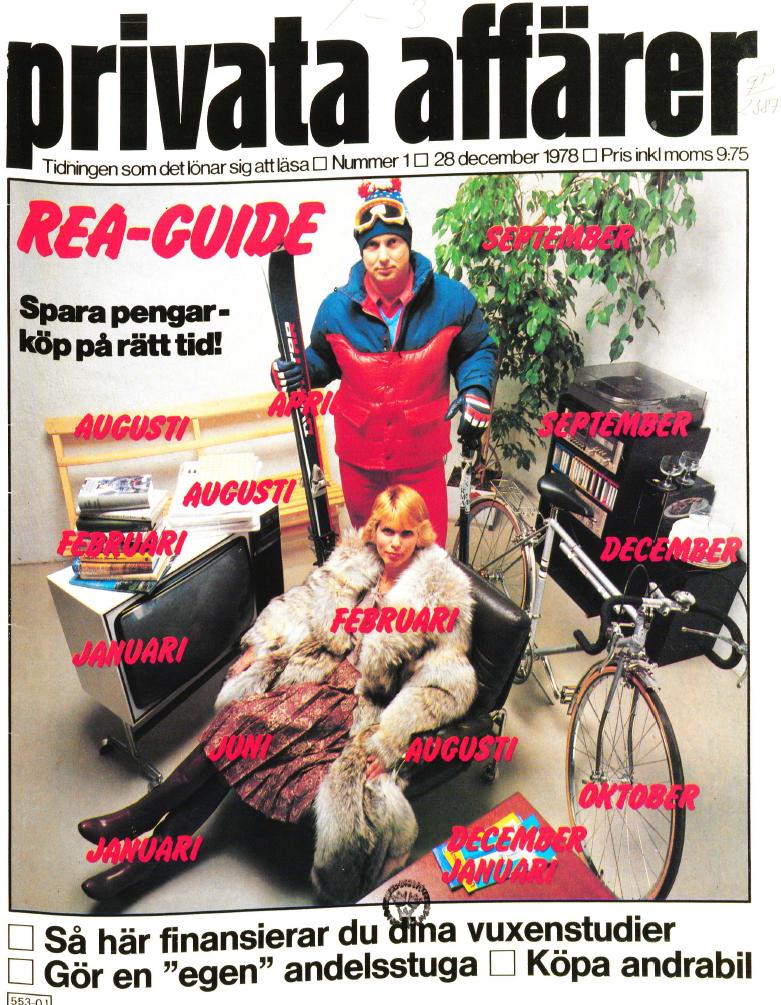 fondbolagen's tweet photo. Idag är det en självklarhet att läsa om privatekonomi i dagstidningen, men hur såg det ut 1979? Vi har grävt i arkiven och hittat en av de första upplagorna av @privataaffarer. https://t.co/3nMIGAxBZy https://t.co/MJOQvnWsOI