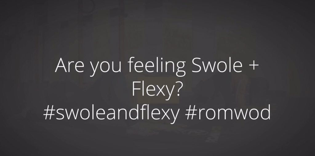 mfnorthdevon's tweet photo. Great @romwod session this morning #fearthefragon #mobilityiskey https://t.co/VjJzzYDw79