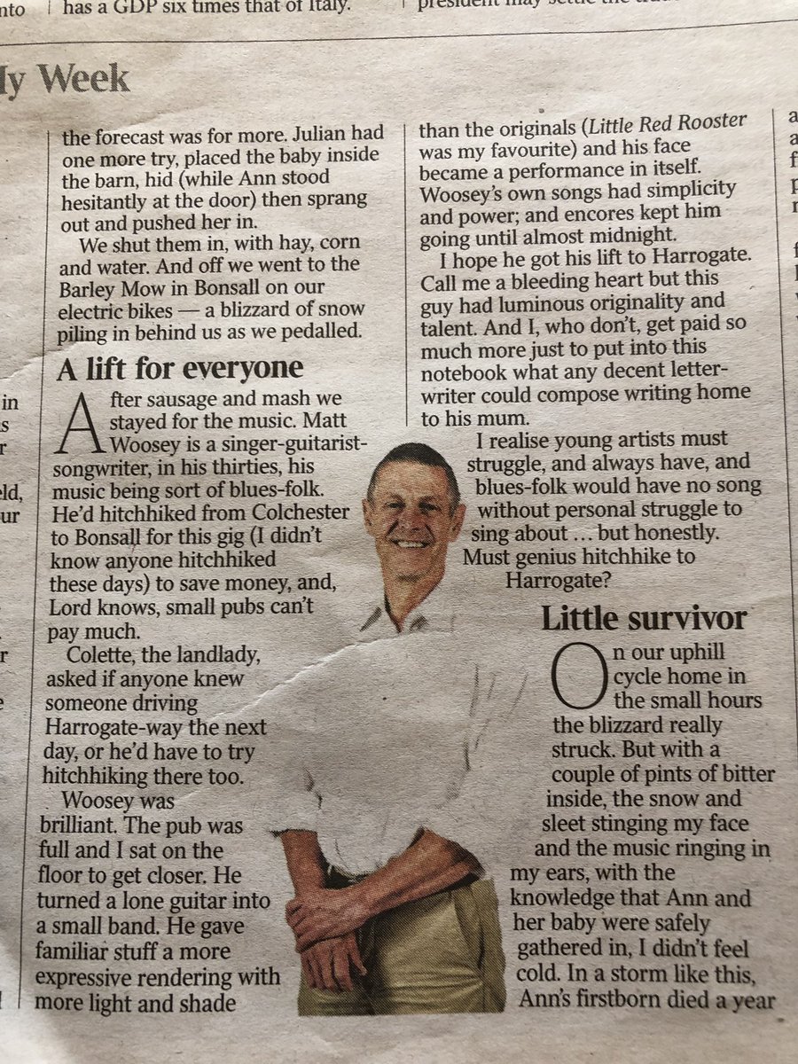bestpubinworld's tweet photo. Our little pub in the National press.. The Times 👊😊 https://t.co/ClhrZlViCm