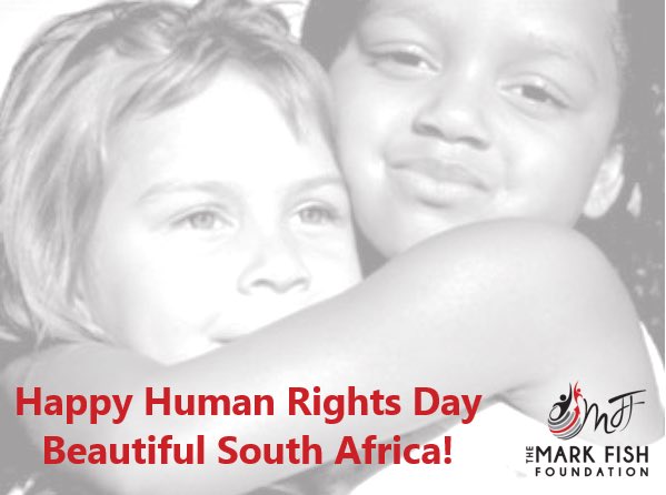 MFFoundationNPC's tweet photo. Happy Human Rights day beautiful South Africa! #HumanRights #FaithHopeLove #SouthAfrica #WeAreOne #OneNation #TheMarkFishFoundation @markfish74 https://t.co/IvBg3tP889
