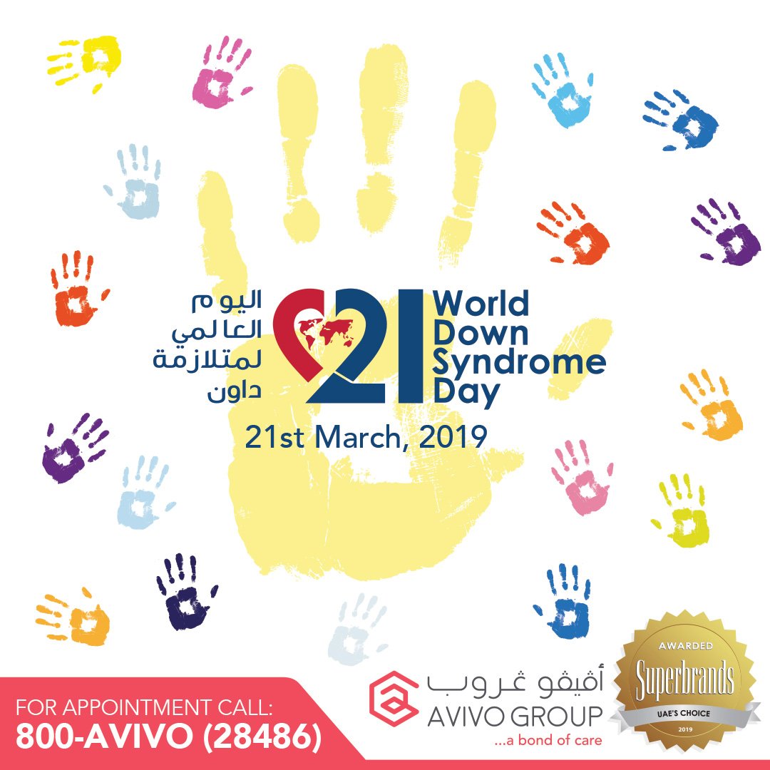 AvivoGroup's tweet photo. World Down Syndrome Day - Leave No One Behind

#WorldDownSyndromeDay #LeaveNoOneBehind #DownSyndrome #DownSyndromeAwareness #HealthAndWellness #Healthcare #AVIVOGroup https://t.co/HqNM4ZnEuB