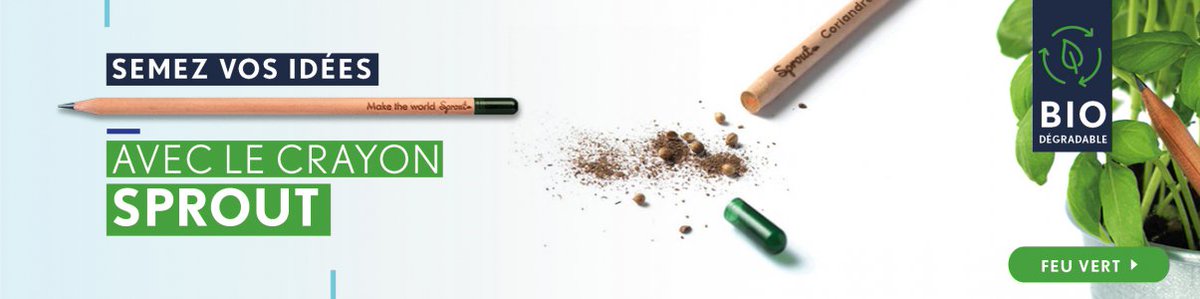 Stylo_SPO's tweet image. Fêtez l'arrivée du #printemps avec Sprout,  le crayon à planter ! #Goodies #DeveloppementDurable #Stylopublicitaire  bit.ly/2TR6TZm