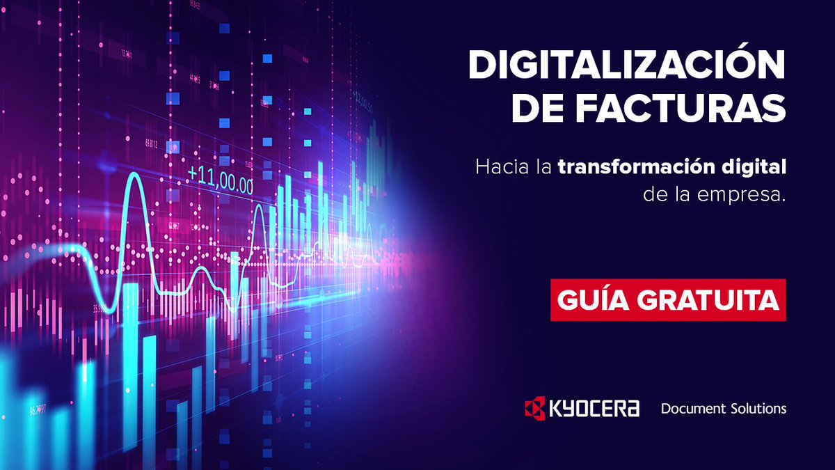 KYOCERA_DS_ES's tweet photo. La #TransformaciónDigital abarca todos los #procesos y #gestión de las organizaciones. 🌐 Entre ellos, la #digitalización de #facturas de proveedor. 📃➡💻

Descubre todo lo que necesitas saber con nuestro #eBook gratuito 👉 https://t.co/sw5ctJVnVv https://t.co/UGNKxrvqP1