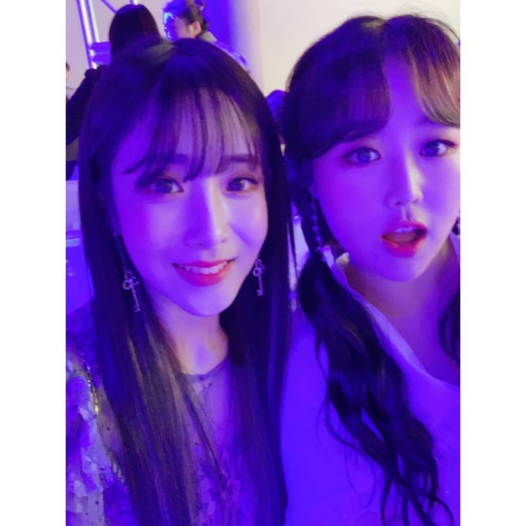 geulyz's tweet photo. 190321 #Lovelyz INSTAGRAM
[#Babysoul] [#Jiae]
The really cool show ପ(´‘▽‘｀)ଓ♡⃛
#sorrytoomuch #2019f/w Seoul Fashion Week #Lovelies https://t.co/SrwzALg6bp