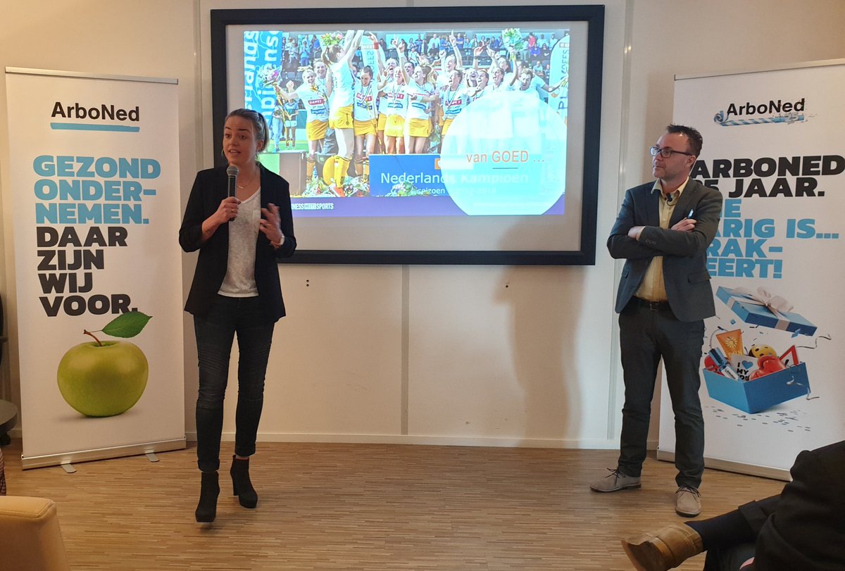 "Zelfs de beste van de wereld is wel eens onzeker." Een open, kwetsbaar en hoopvol verhaal van tophockeyster <a href="/MaartjePaumen/">Maartje Paumen</a> en mental coach @MarcoHoogerland #Arboned25jaar
